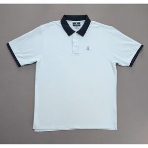 Psycho Bunny Light Blue Pima Cotton Polo Shirt Size 9